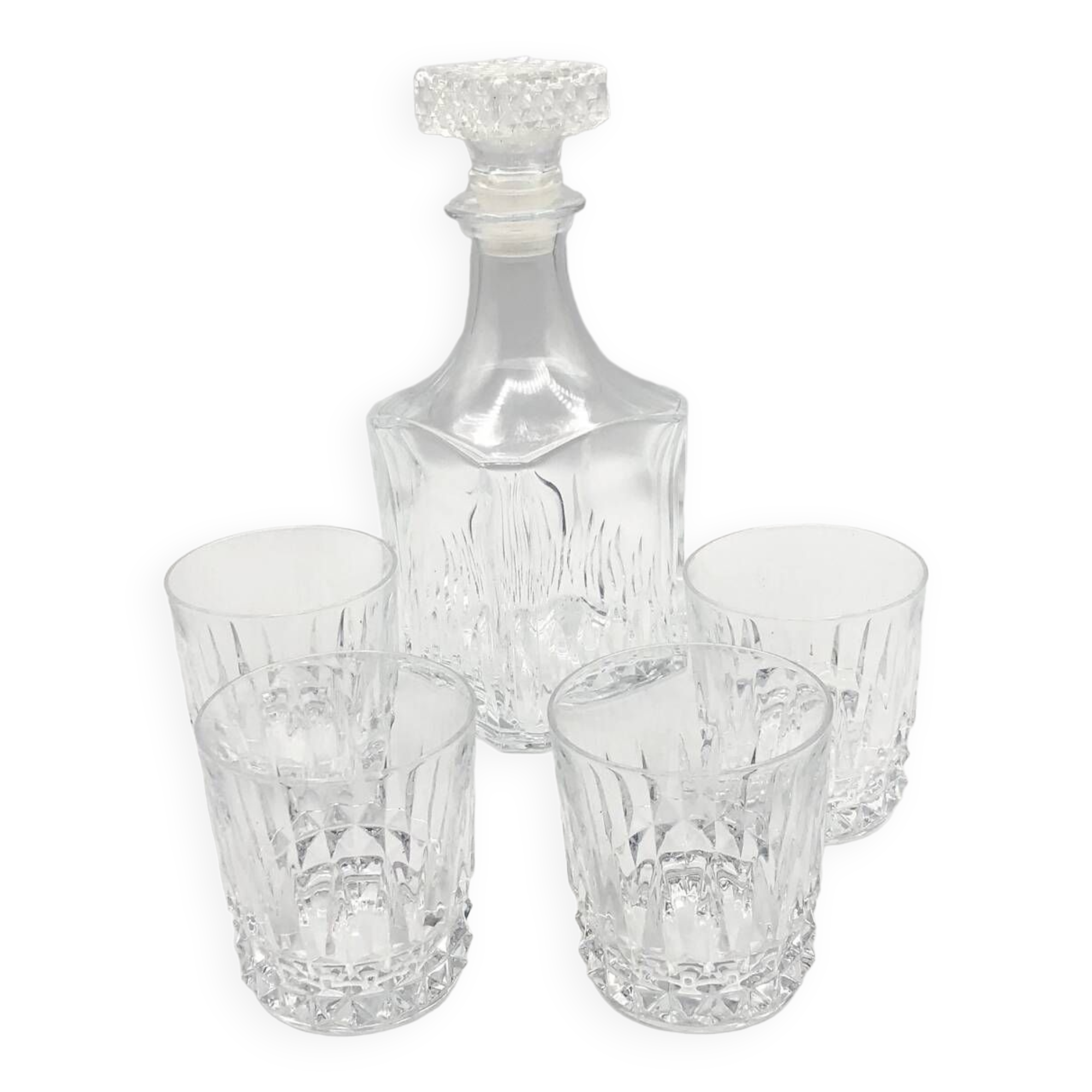 Vintage whiskey service