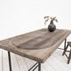 Table à manger primitive, France, début du 20e siècle