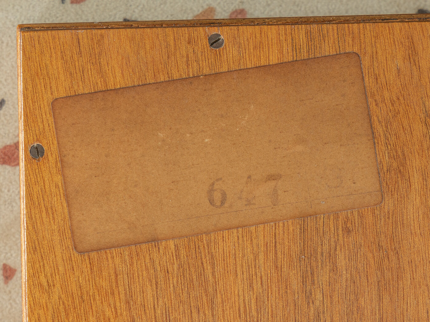 1960s mirror, 103x73 cm