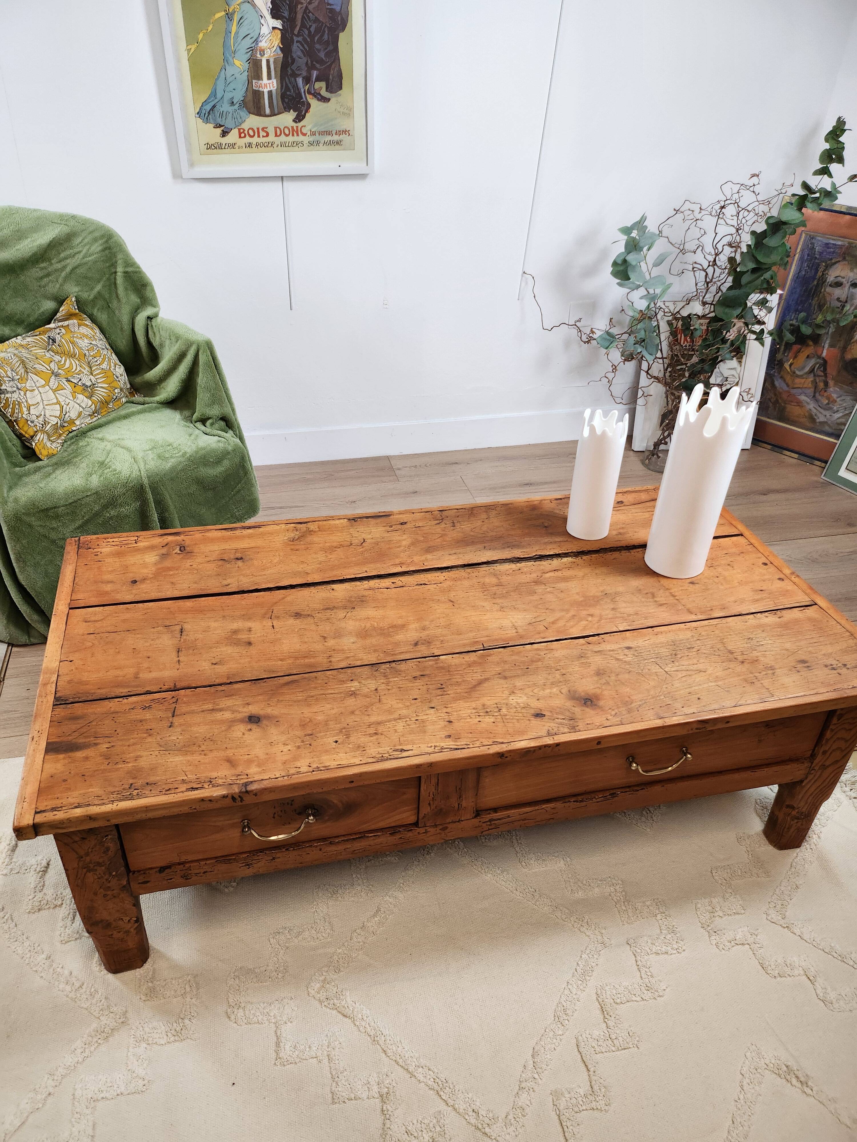 Farmhouse coffee table