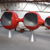 Buffet space age années 70