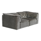 Hans Hopfer, Player sofa, Roche Bobois, 1972, composed of 2 modules.