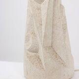 Carved stone lamp. 1970s.