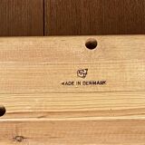 Table ronde extensible en bois de teck Scandinave signée, Danemark 1960