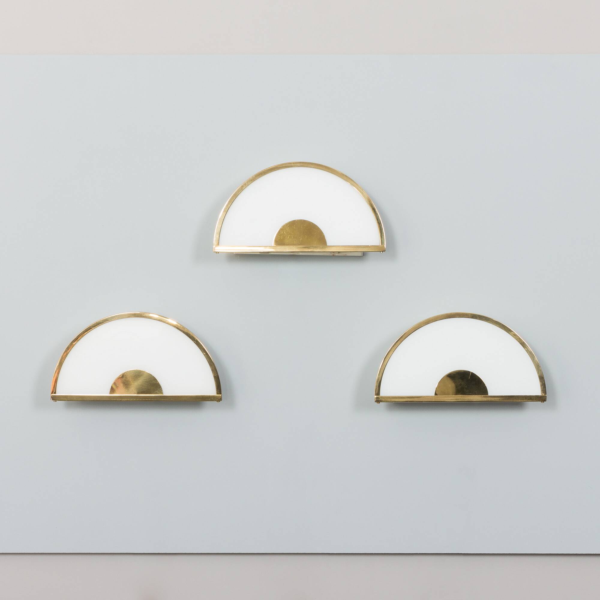Set of three wall lamps by Zero Quattro Milano, Italy 1970s