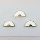 Set of three wall lamps by Zero Quattro Milano, Italy 1970s