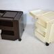 Space Age Rolling Cabinets in Plastic by Joe Colombo, Set of 2, 1970