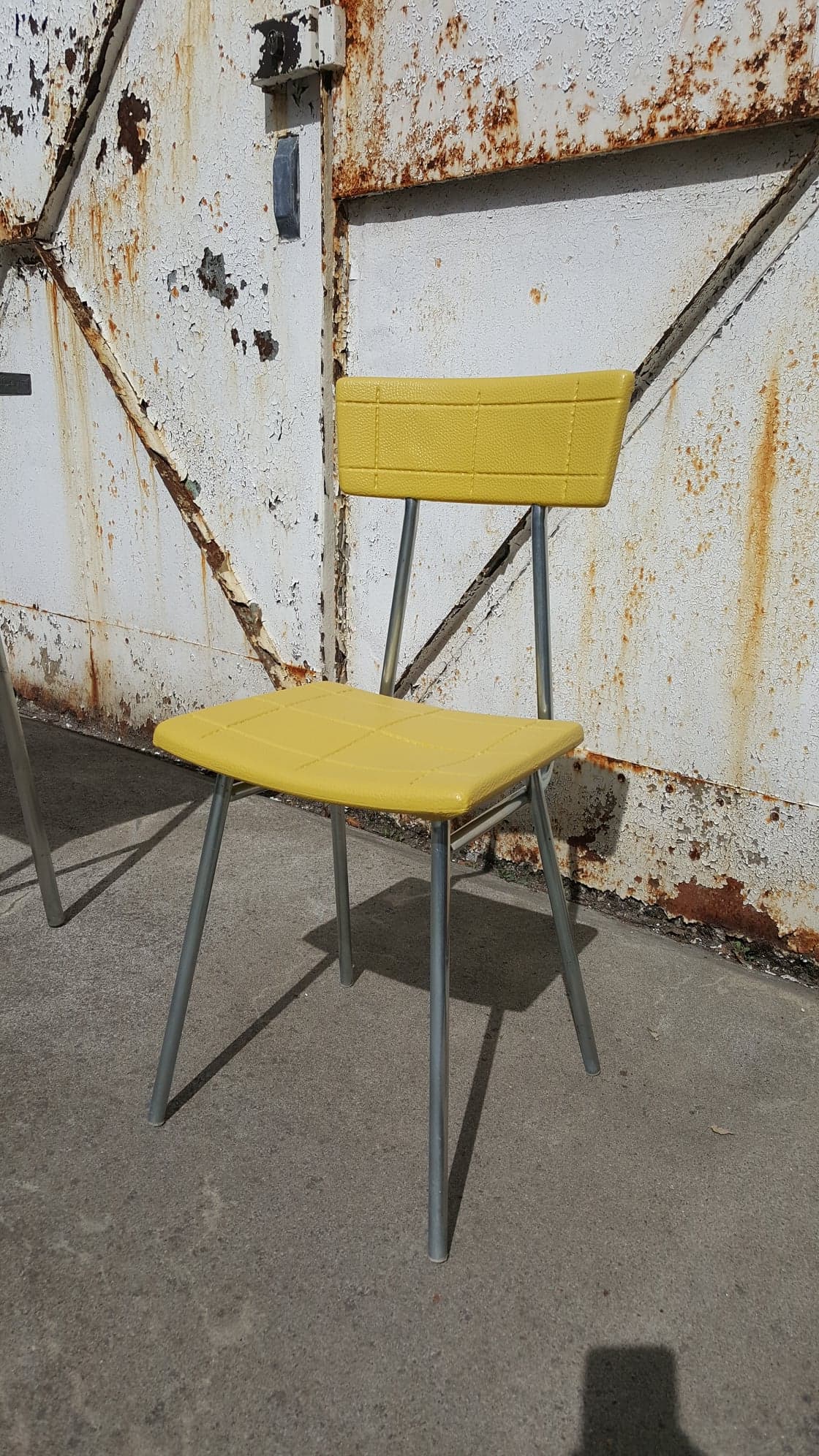 Office and his vintage chair year 60