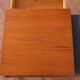 Console ou meuble d'appoint vintage scandinave en teck 1960