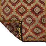 Anatolian handmade kilim rug 288 cm x 187 cm