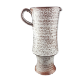 Ceramic brocc pitcher by Michel Anasse Vallauris