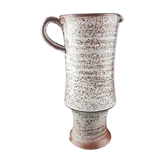 Ceramic brocc pitcher by Michel Anasse Vallauris