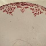 Antique service, fruit dish and 3 oval platters, ironstone