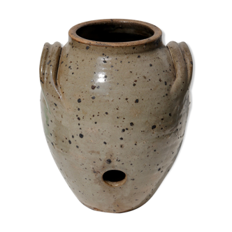 Ancient pyrite sandstone jar