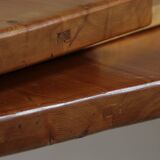 Table of solid pine arcs with extension, France 1970