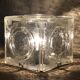 Albano poli luminous cube for poliarte, italy 1968