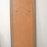 Rectangular modern antique mirror, 123x51 cm