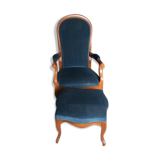 Fauteuil voltaire avec repose pieds