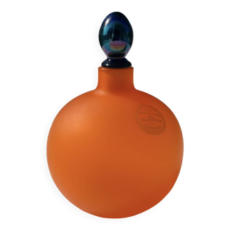Flacon en pâte de verre de Murano vintage 70’s