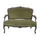 Early 20th century louis XV style bench in walnut