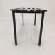 Bench in Teak with Brass Feet, Italy, 1950s