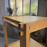 Renewed pine bookcase