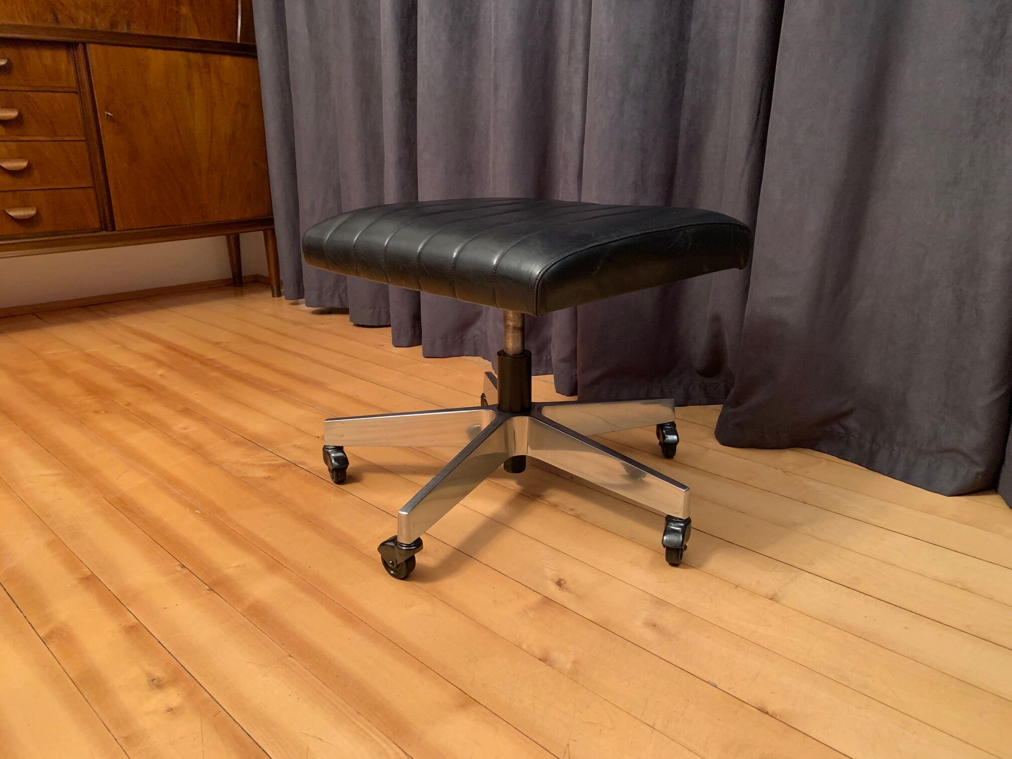 Stoll Giroflex footrest, designed by Martin Stoll, Germany, 1968