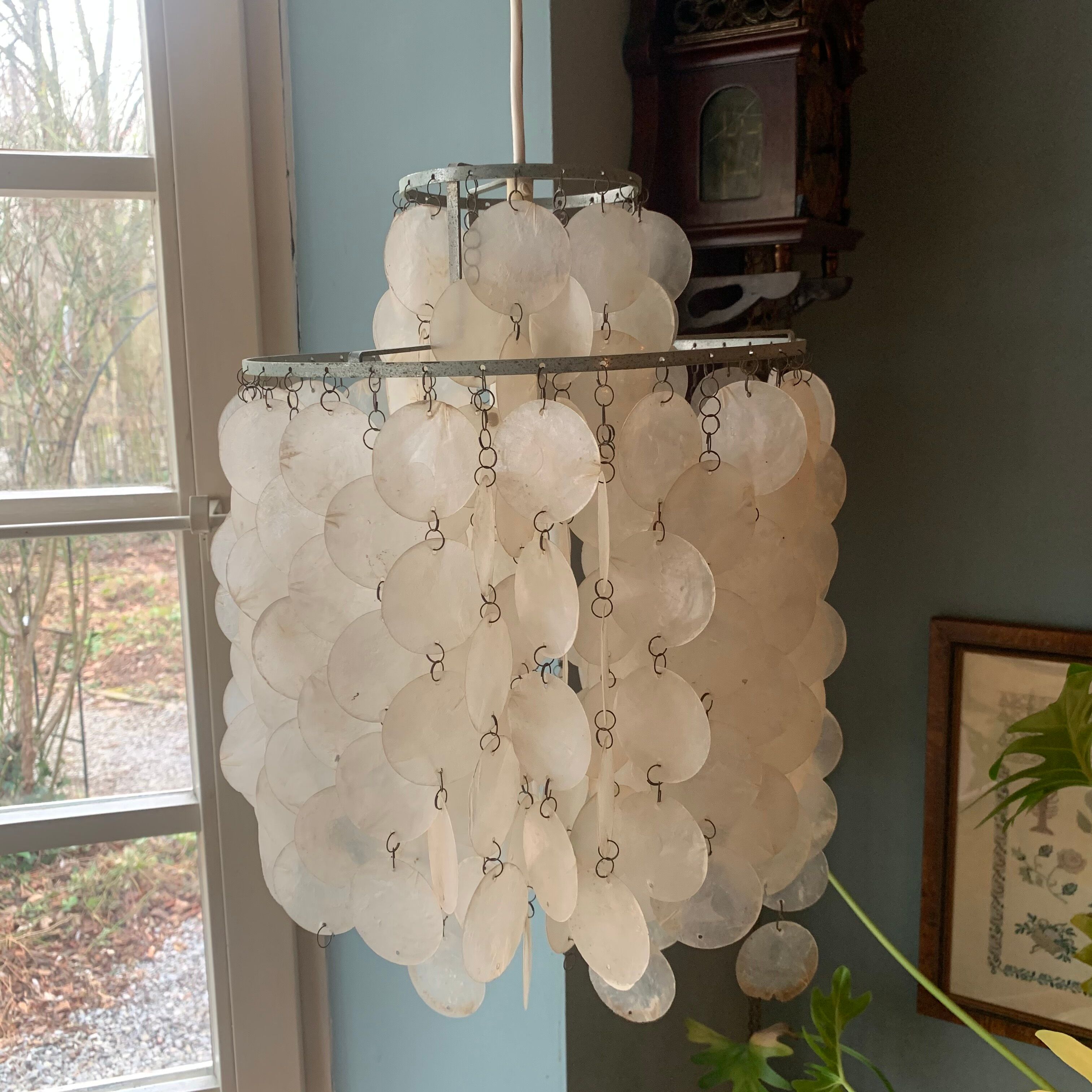 Suspension en nacre Fun 2 DM par Verner Panton