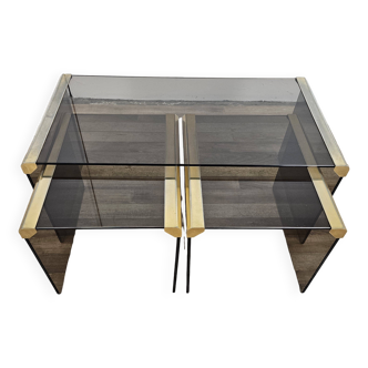 Tables gigognes T35 de Pierangelo Gallotti pour Gallotti e Radice