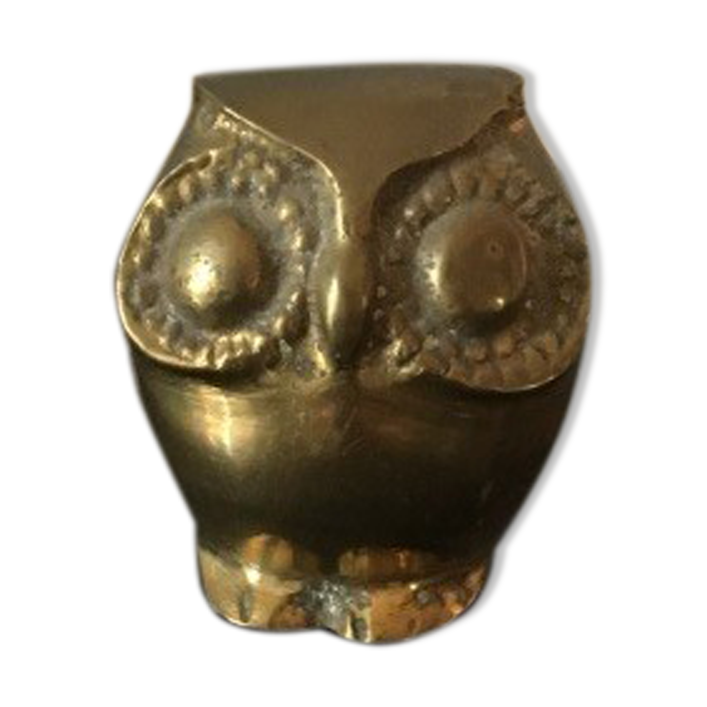Brass owl, 70s