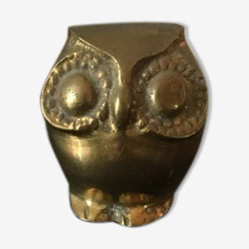 Brass owl, 70s