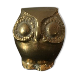 Brass owl, 70s