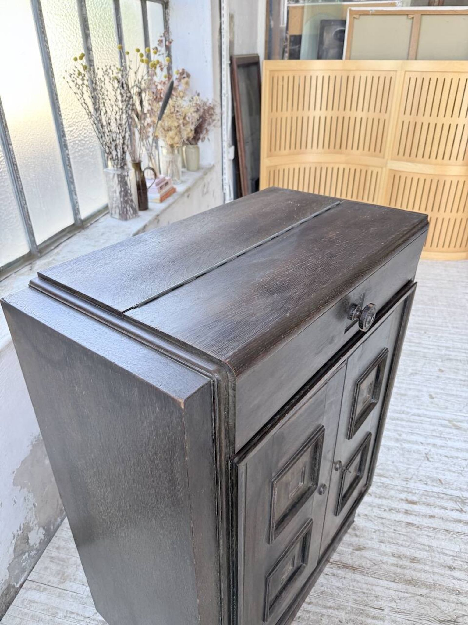 Meuble bar art déco Hoffmann Chaleyssin 1940
