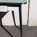 Water green formica table