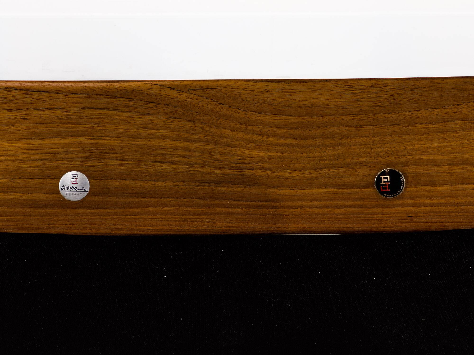 Danish Teak Rocking Chair by Ole Wanscher for France & Son, 1960s