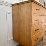 Vintage wooden chest of drawers with 4 drawers