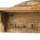 kitchen wall shelf with hooks