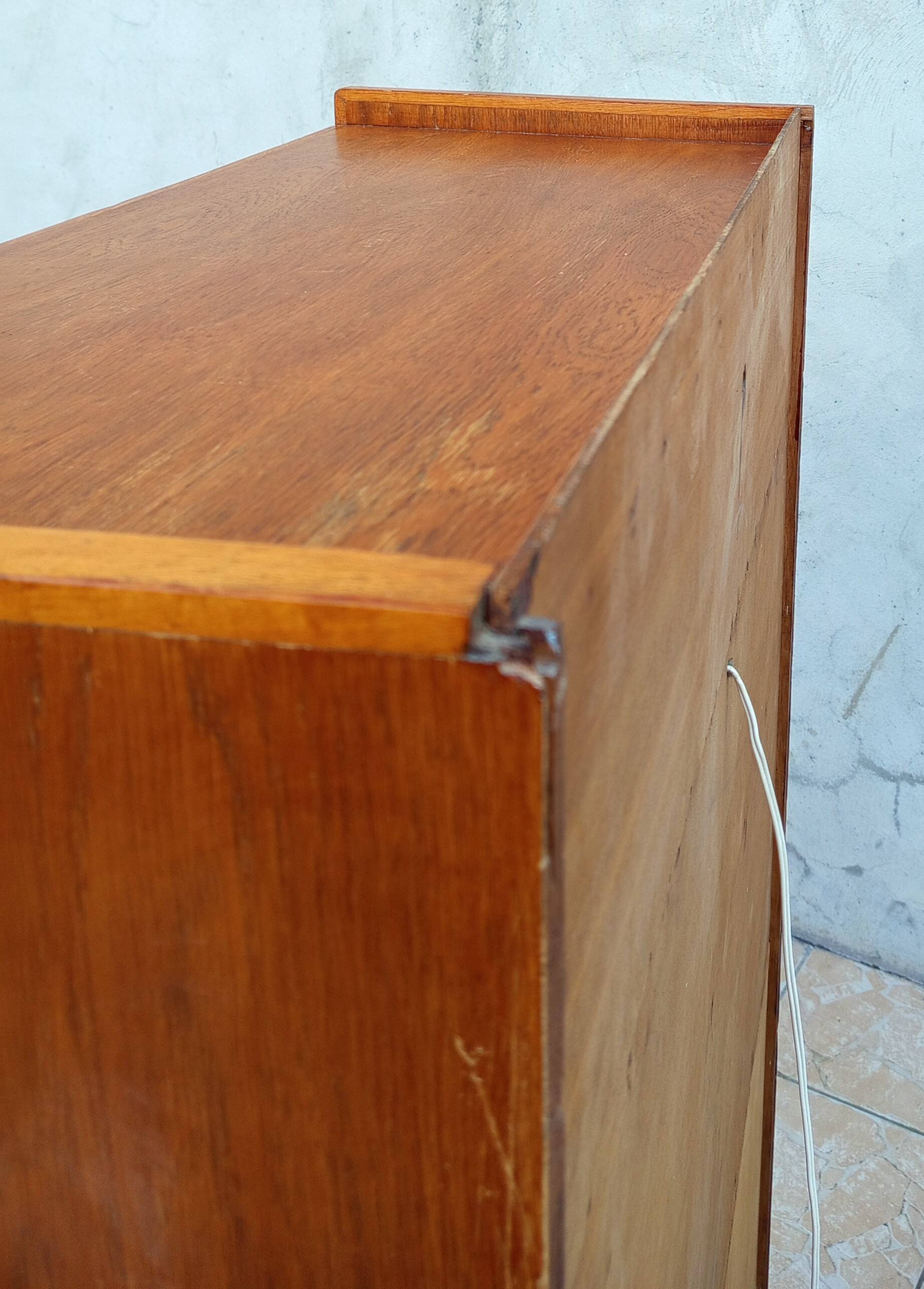 Vintage beech secretary