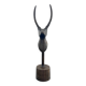 Stylized bovine trophy