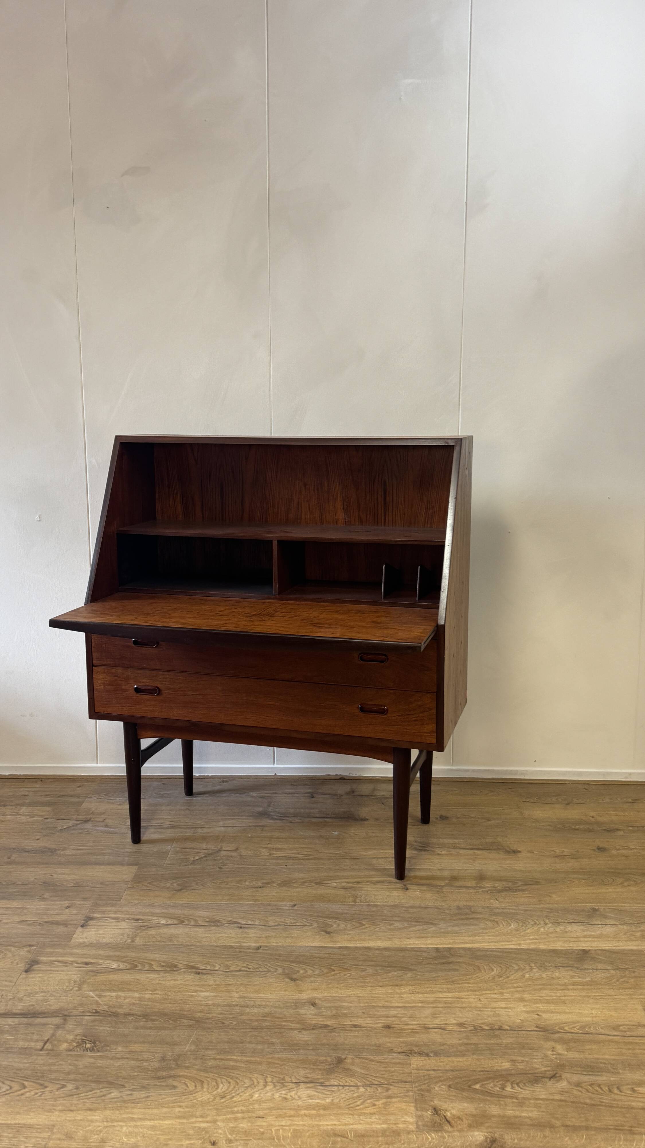 Mid century secretaire desk