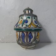 Ancient ethnic berber ceramics morocco filigree