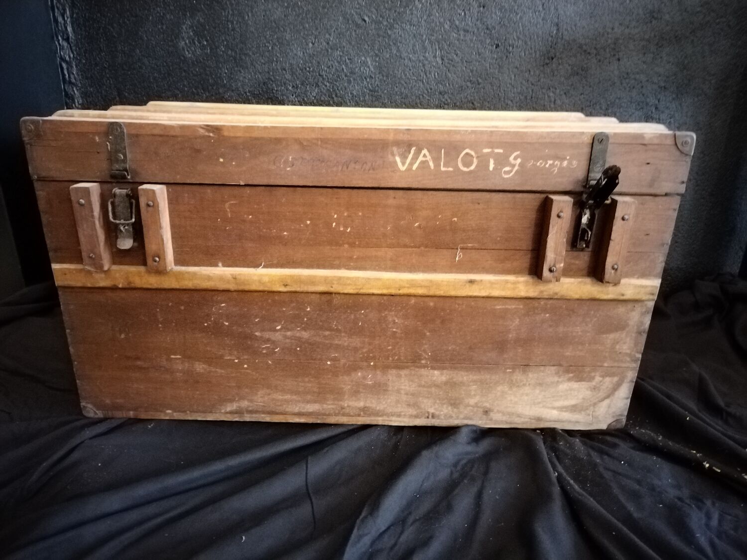 Wooden trunk early twentieth century