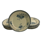 Sarreguemine Royat dessert plates