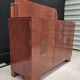Art Deco buffet by Saddier & Fils in solid rosewood and veneer.