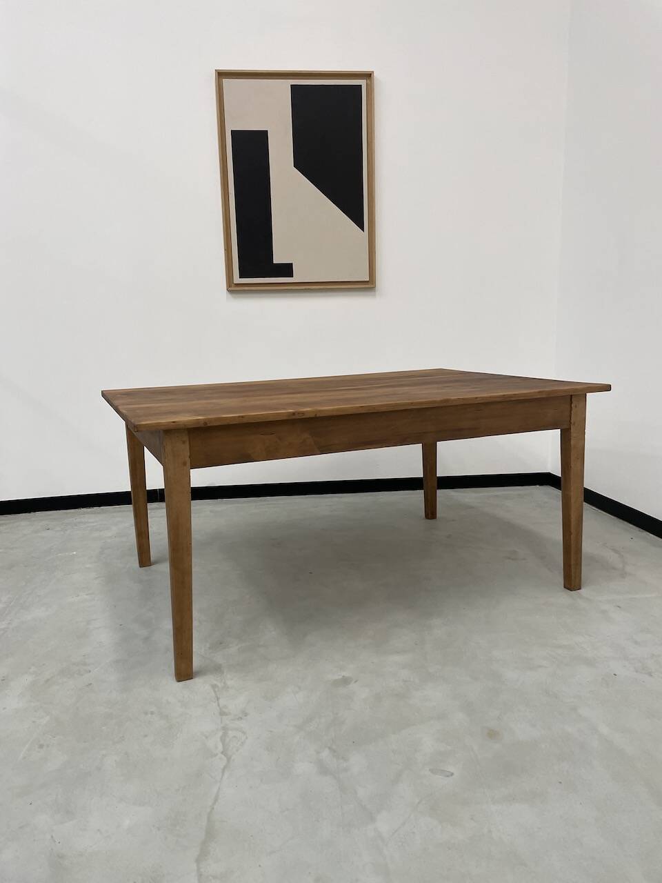 Pine farmhouse table 160 x 110 cm