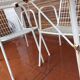 Ensemble de 3 chaises et table de jardin Emu modèle Rio