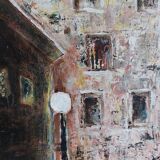 Nocturnal oil painting