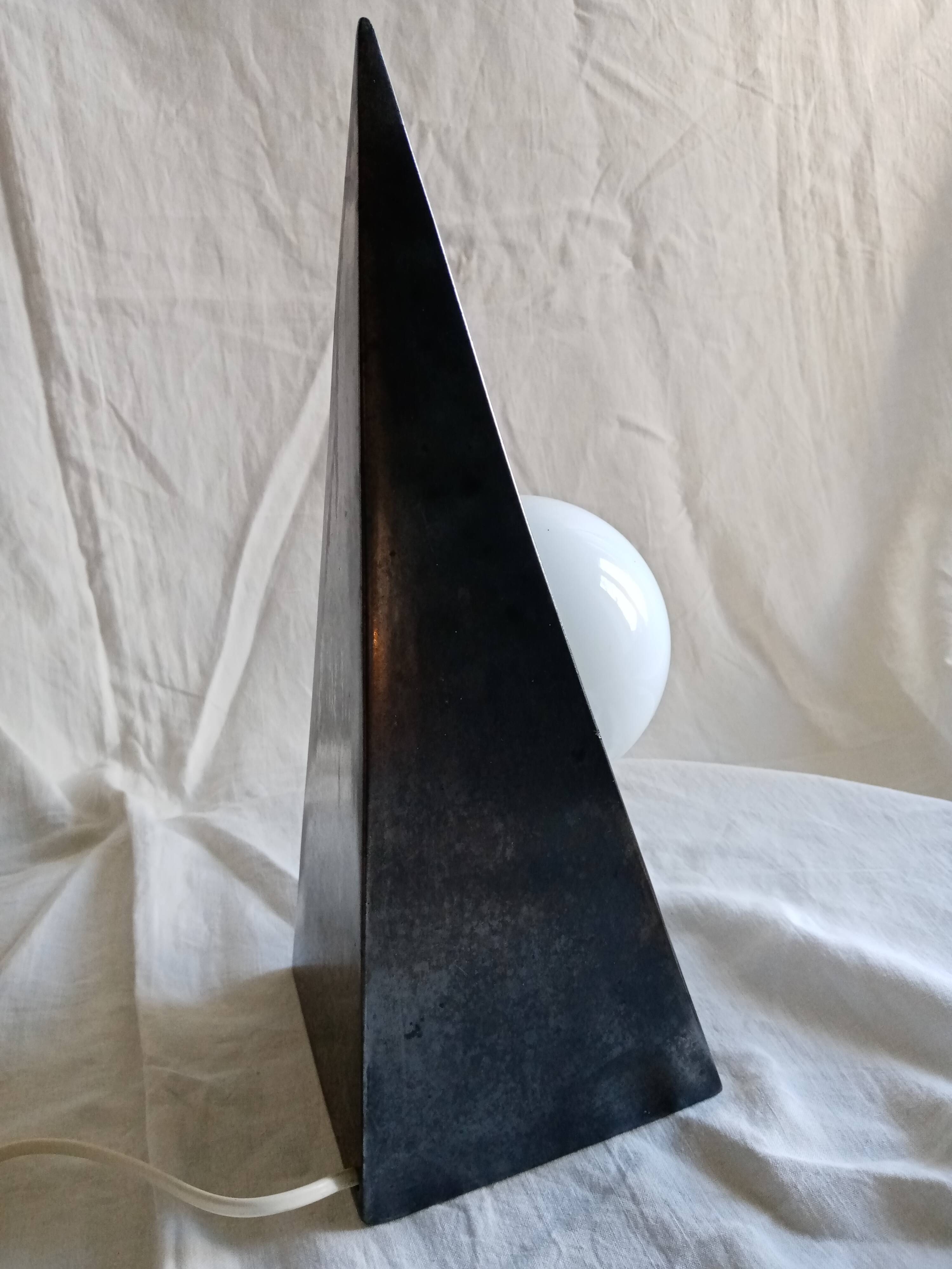 Pyramid design lamp Circa 1981/1987 Ettore Sottsass