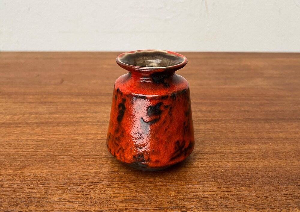 German ceramic vase from the mid-century by Ilkra Edelkeramik, 1960s.