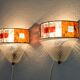 Set of Two Mid-Century Italian Modern Longobard Poliarte Sconces